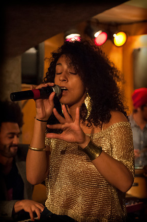 Sarah MK - vocals, Jordan Peters - guitar, Caulder Nash - keys,