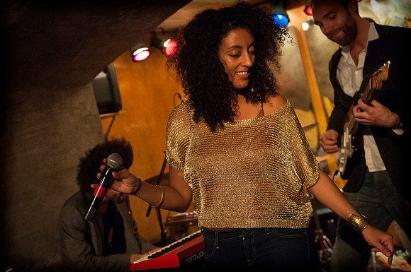 Sarah MK - vocals, Jordan Peters - guitar, Caulder Nash - keys,
