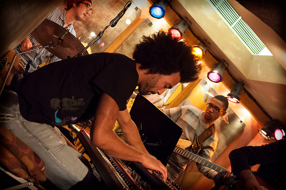 Sarah MK - vocals, Jordan Peters - guitar, Caulder Nash - keys,