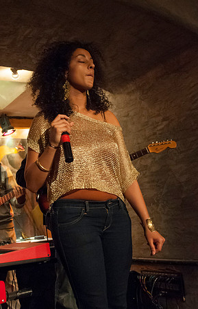 Sarah MK - vocals, Jordan Peters - guitar, Caulder Nash - keys,