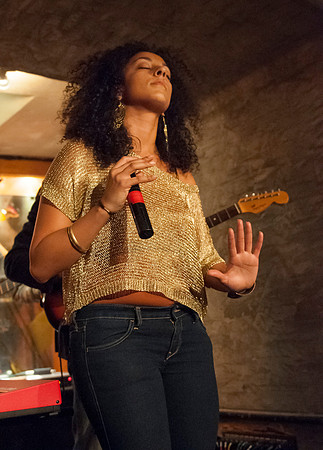 Sarah MK - vocals, Jordan Peters - guitar, Caulder Nash - keys,