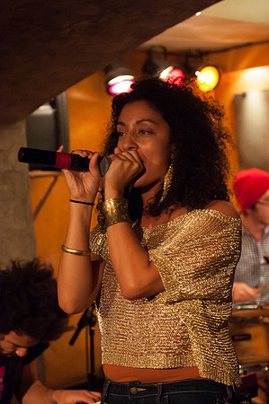 Sarah MK - vocals, Jordan Peters - guitar, Caulder Nash - keys,