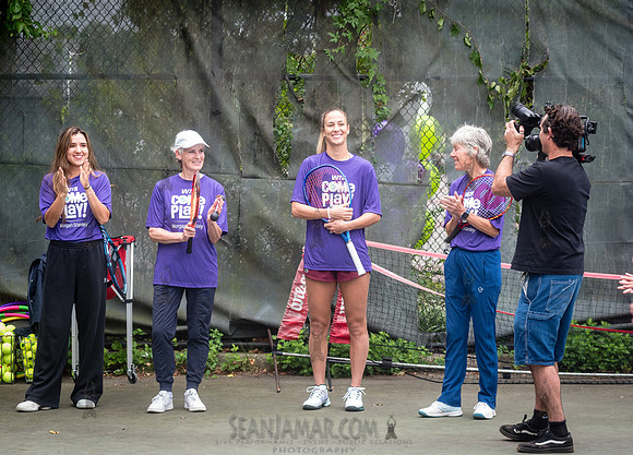 CPF Play - WTA + Morgan Stanley Come To Play Clinic - Cunningham