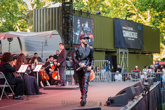 NYC SummerStage - Yandel Sinfonico - Rumsey Playfield -  NYC - 2