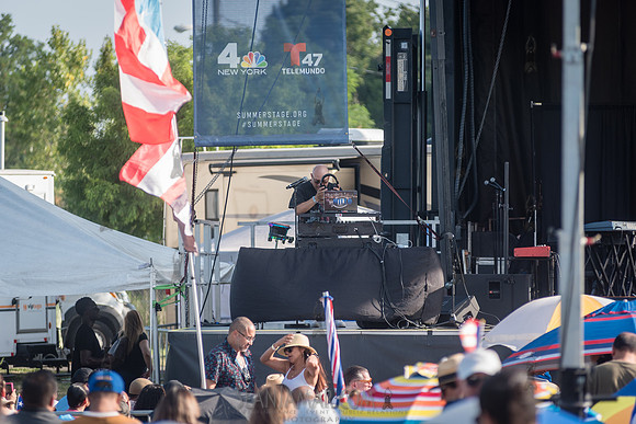 DJ Millo - NYC SummerStage - La Sonora Poncena - Stapleton Water