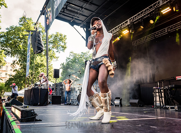 Talia Goddess - NYC SummerStage - Laila - Herbert Von King Park