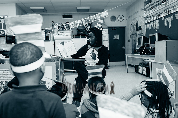 Read Across America - Camden St School - Newark NJ - 2018