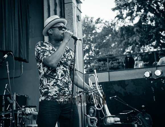 Maurice 'MoBetta' Brown - Soul In The Horn Summer Stage - Herbert von King Park - BK USA - 2016