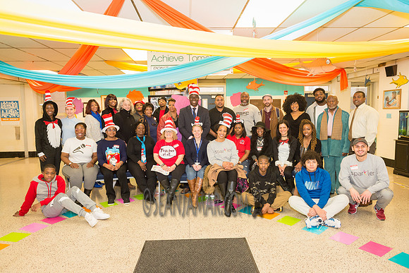 Read Across America - Camden St School - Newark NJ - 2018