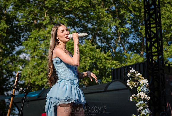 Yamie Safdie - NYC SummerStage - Morat - Rumsey Playfield - NYC