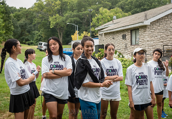 CPF Play - WTA + Morgan Stanley Come To Play Clinic - Cunningham