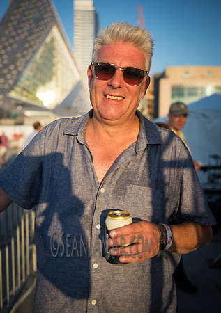 James Wilson of James Hunter Six - Soul Revue - Hudson River Stage - Pier 97 - NYC - 2016