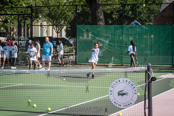 CPF Play - Lacoste Tennis Clinic - St Marys Park - NYC - 2024