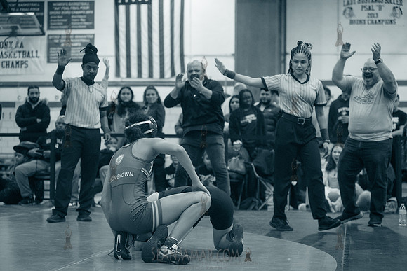 PSAL D1 Wrestling Championships - Harry S Truman - NYC - 2023