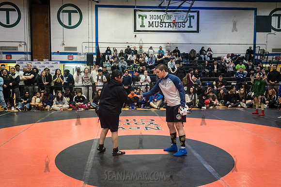PSAL D1 Wrestling City Championship - Harry S Truman HS - NYC -