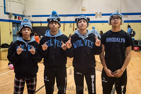 PSAL D1 Wrestling City Championship - Harry S Truman HS - NYC -