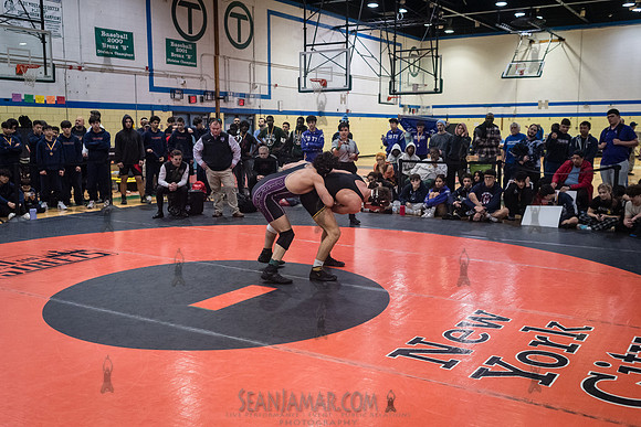 PSAL D1 Wrestling City Championship - Harry S Truman HS - NYC -