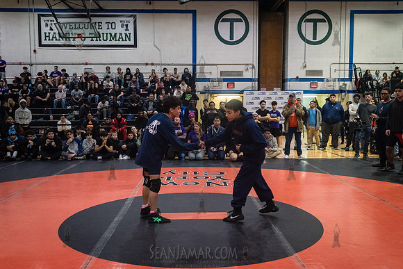 PSAL D1 Wrestling City Championship - Harry S Truman HS - NYC -