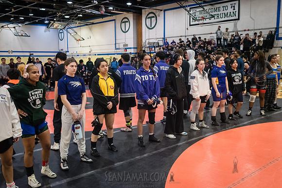 PSAL D1 Wrestling City Championship - Harry S Truman HS - NYC -