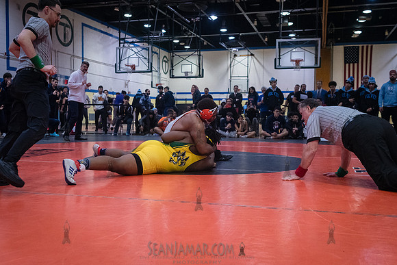 PSAL D1 Wrestling City Championship - Harry S Truman HS - NYC -