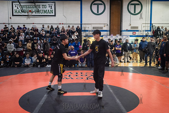 PSAL D1 Wrestling City Championship - Harry S Truman HS - NYC -