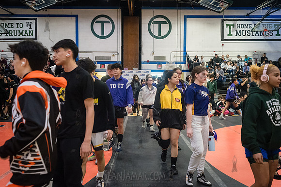 PSAL D1 Wrestling City Championship - Harry S Truman HS - NYC -