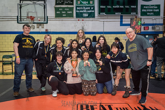 PSAL D1 Wrestling City Championship - Harry S Truman HS - NYC -