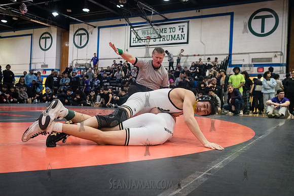 PSAL D1 Wrestling City Championship - Harry S Truman HS - NYC -