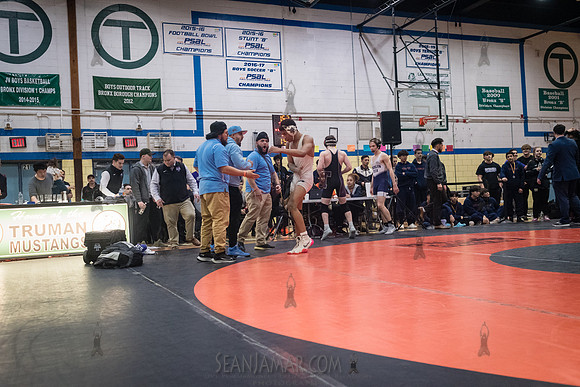 PSAL D1 Wrestling City Championship - Harry S Truman HS - NYC -