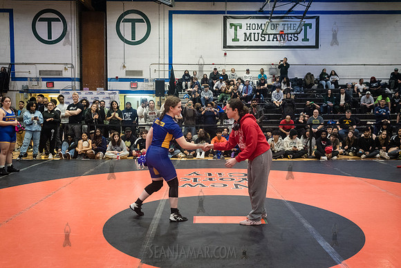 PSAL D1 Wrestling City Championship - Harry S Truman HS - NYC -