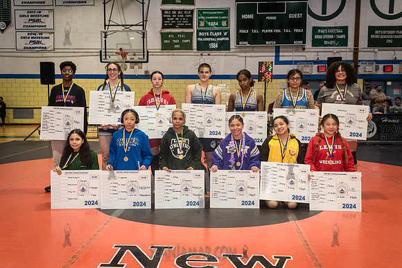 PSAL D1 Wrestling City Championship - Harry S Truman HS - NYC -