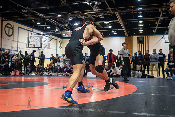 PSAL D1 Wrestling City Championship - Harry S Truman HS - NYC -