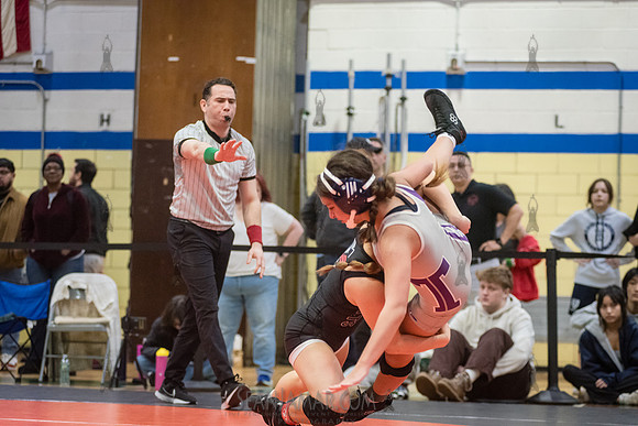PSAL D1 Wrestling City Championship - Harry S Truman HS - NYC -