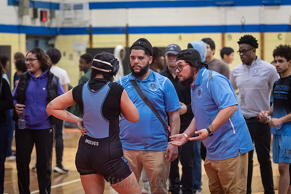 PSAL D1 Wrestling City Championship - Harry S Truman HS - NYC -