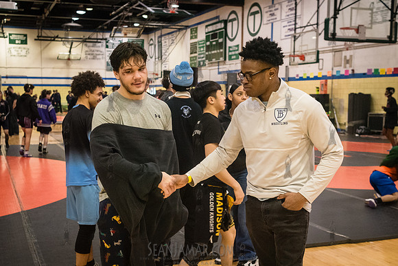 PSAL D1 Wrestling City Championship - Harry S Truman HS - NYC -
