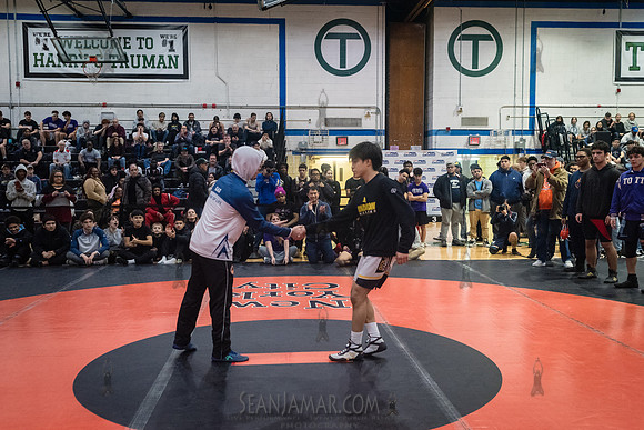 PSAL D1 Wrestling City Championship - Harry S Truman HS - NYC -