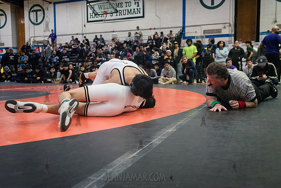 PSAL D1 Wrestling City Championship - Harry S Truman HS - NYC -