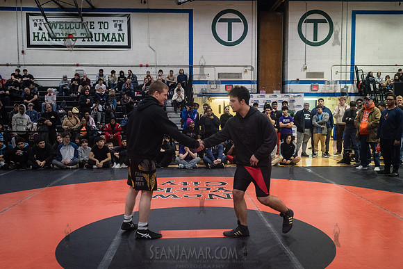 PSAL D1 Wrestling City Championship - Harry S Truman HS - NYC -