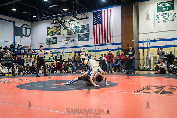 PSAL D1 Wrestling City Championship - Harry S Truman HS - NYC -