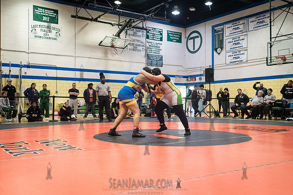 PSAL D1 Wrestling City Championship - Harry S Truman HS - NYC -