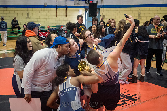 PSAL D1 Wrestling City Championship - Harry S Truman HS - NYC -