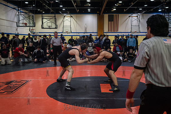 PSAL D1 Wrestling City Championship - Harry S Truman HS - NYC -