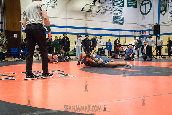 PSAL D1 Wrestling City Championship - Harry S Truman HS - NYC -