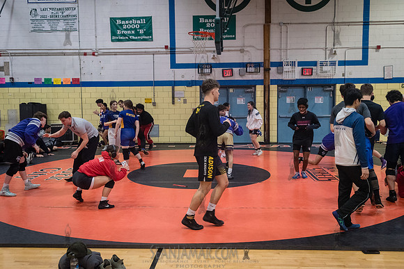 PSAL D1 Wrestling City Championship - Harry S Truman HS - NYC -