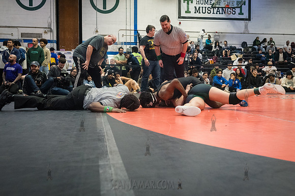 PSAL D1 Wrestling City Championship - Harry S Truman HS - NYC -