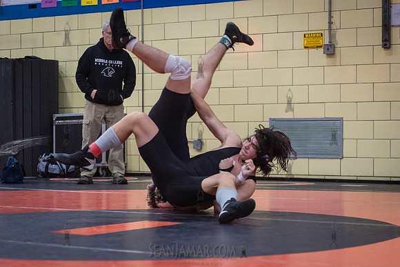 PSAL D1 Wrestling City Championship - Harry S Truman HS - NYC -