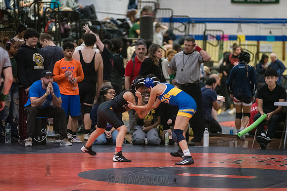PSAL D1 Wrestling City Championship - Harry S Truman HS - NYC -