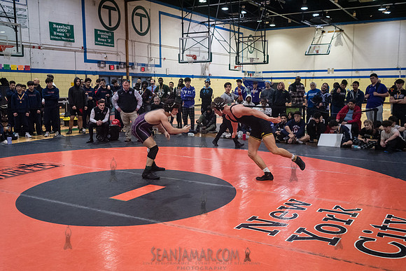 PSAL D1 Wrestling City Championship - Harry S Truman HS - NYC -