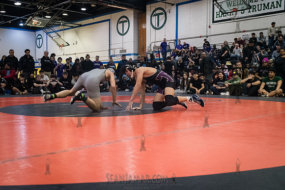 PSAL D1 Wrestling City Championship - Harry S Truman HS - NYC -