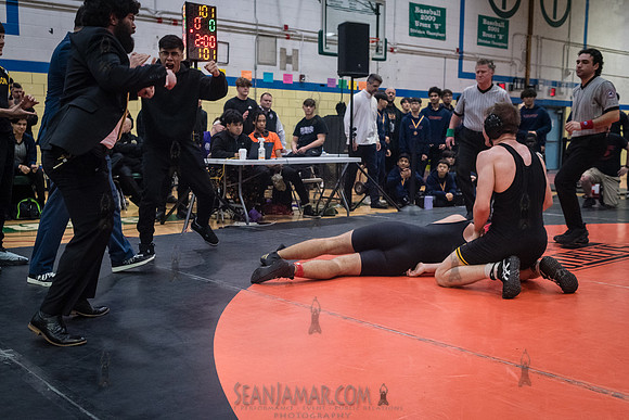 PSAL D1 Wrestling City Championship - Harry S Truman HS - NYC -